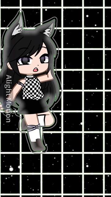 Черные глаза 😎🖤🖤 #актив #gacha #пустьзалетит #gachaclub