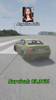 Celebrities VS speed bump! #beamngdrive #bemng #gaming