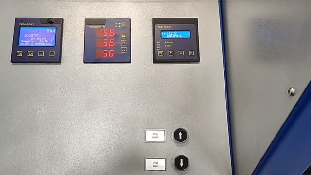 Электропечь камерная элеваторная 432 л на 1750С.