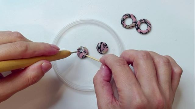 Серьги из полимерной глины своими руками