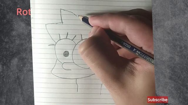 How easy to draw Lisa Simpson/ Как легко нарисовать Лизу Симпсон