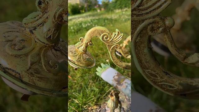 Античная люстра из обыкновенной 🤩🔥👏🏻