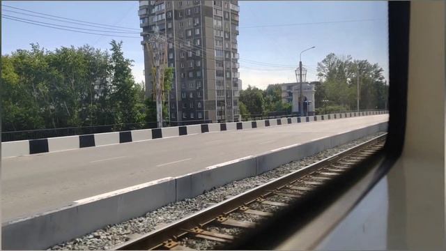 Поездка на трамвае 71-623-01 борт 0005 2021 г.в маршрут 2 Г.Челябинск
