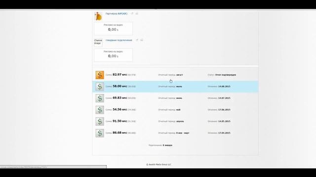 Партнёрка AIR Очередная выплата на Webmoney Wlader