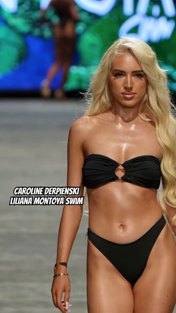 Caroline Derpienski Slow Motion Runway Walk - Liliana Montoya Swim - Art Hearts Miami Swim Week 2023