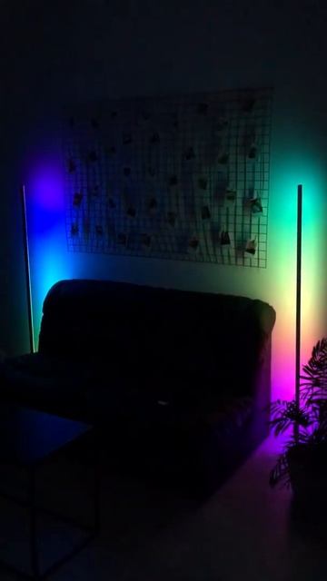 Угловой RGB Торшер под заказ. #торшер #подсветка #rgb #led #р?