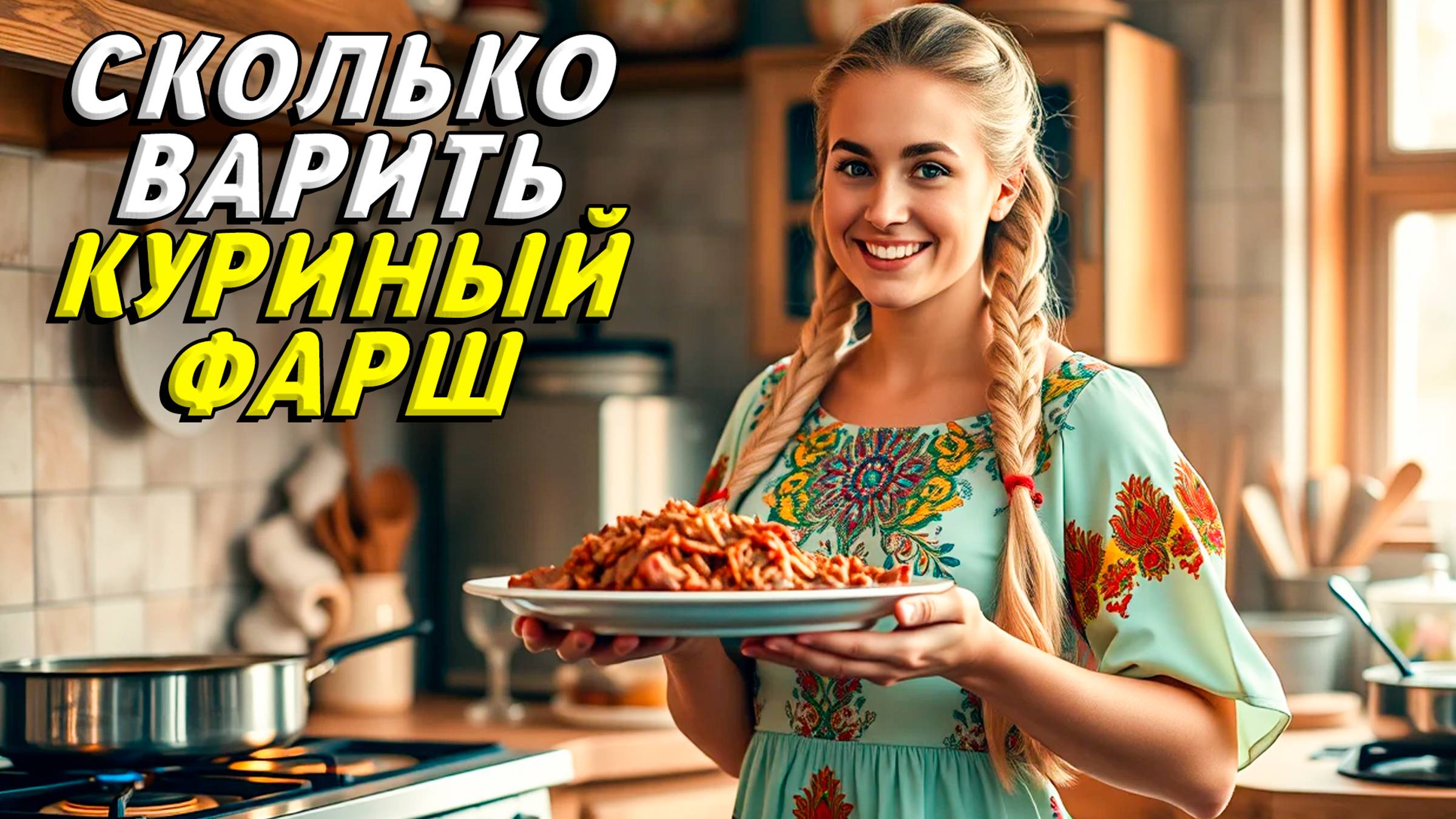 Сколько варить куриный фарш
