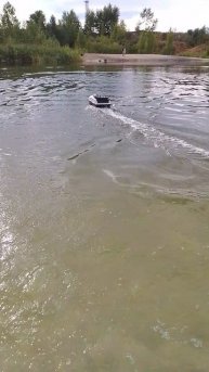 "Малой" с автопилотом Акваробот и глубиномером.mp4