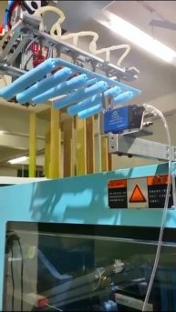 Производство ручек из ПП на ТПА Threeplast
