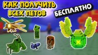 БЕСПЛАТНО Все Петы Яйцо жука Grow a Garden