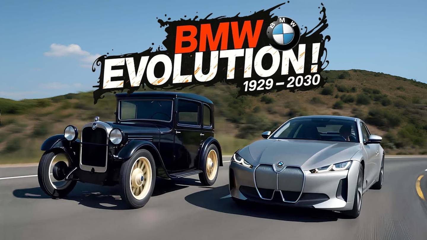 Эволюция автомобилей BMW | 1929–2030 | 100 лет трансформации за 3 минуты