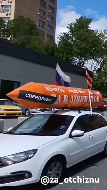 Автопробег Сармат-Мобилей 9 Мая 2025 Года В Москве.