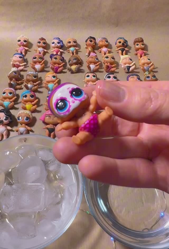 ВАУ !!! Малышки lil sisters МЕНЯЮТ ЦВЕТ!!!