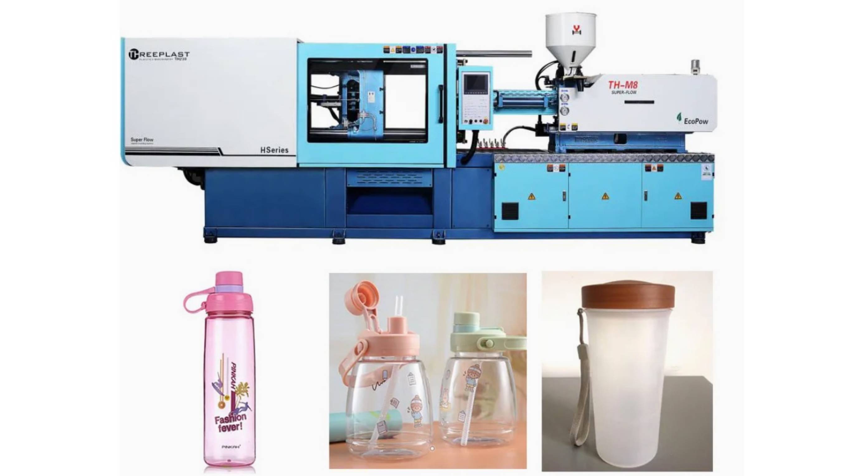 Литье резьбовой крышки на ТПА Threeplast