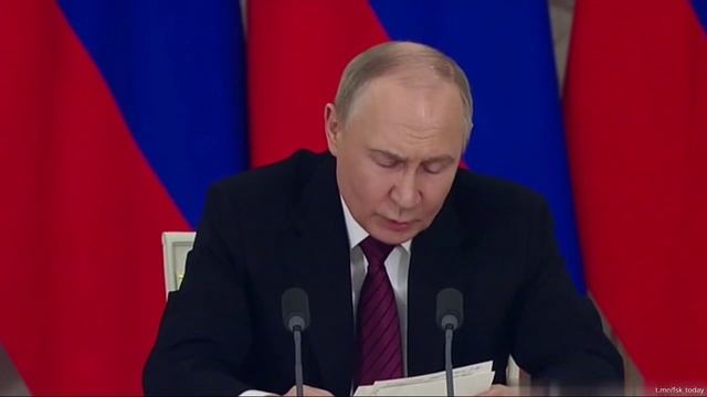 Ночная пресс конференция Владимира Путина. 11.05.2025