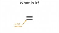 04-01 Pattern Matching Introduction