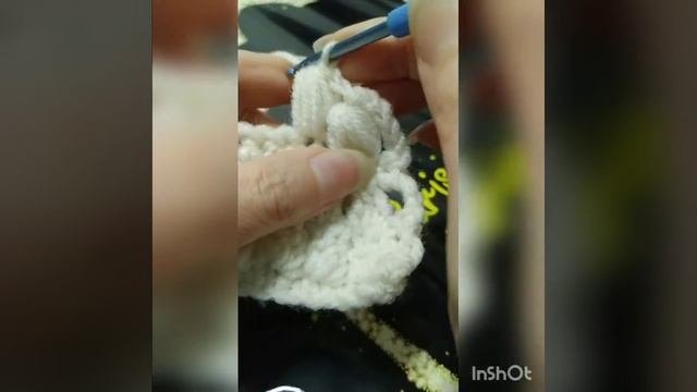 Учимся вязать крючком. Урок 3 продолжение. Пышный столбик