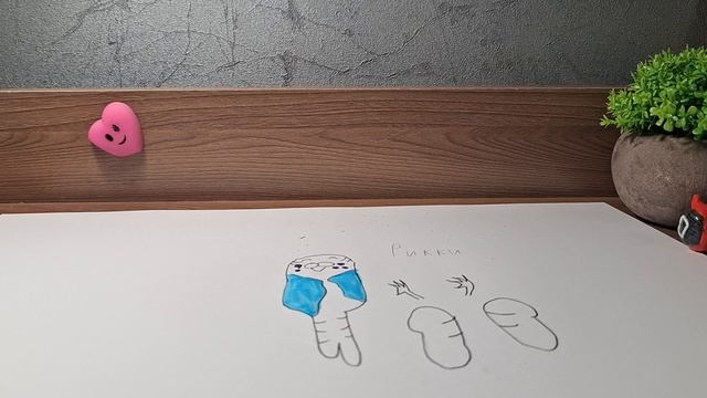 туториал на то как сделать бумажного попугайчика🐦 (КОШ)