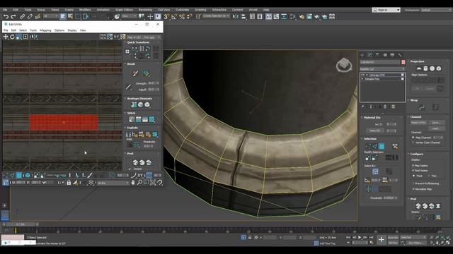 3. Trim Use on the Pillar