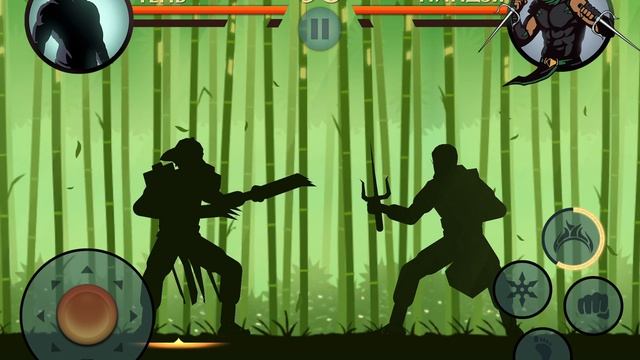 Проба «Когтей» в Shadow Fight 2 после победы над Рысью #69