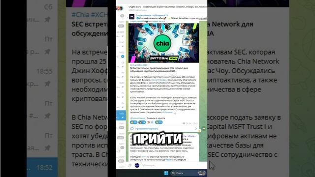 Громкие парнерства Chia Network - Cryptoguru -
