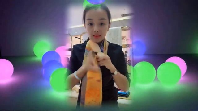 Способы завязывания шарфов