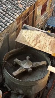 Cement mixer machine #shorts