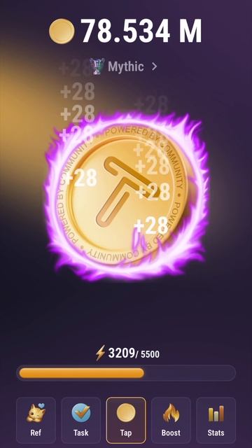 Tap Swap 2024 ( новый уровень 🚀 )