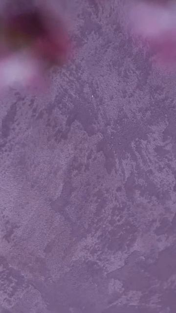 Сиреневая декоративная штукатурка/ Lilac decorative plaster #shorts