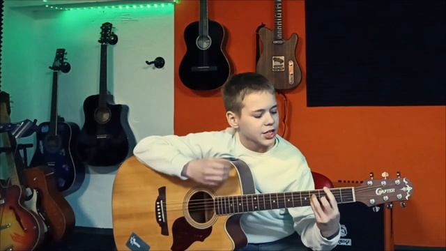 Розов Матвей, 13 лет, кавер
Любэ " Давай за"