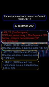#календарь_трейдера #инвестиции #трейдинг #события #ак?