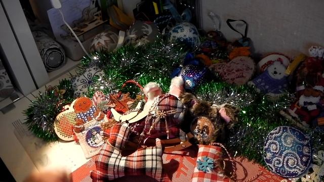 Все мои   рукодельные игрушки!❆❅❆