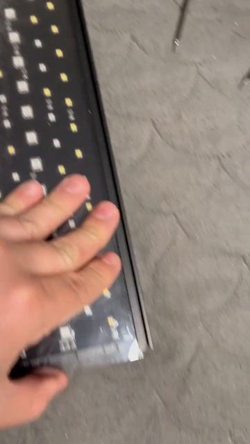 AQUA CREATIV светильник STELS AIR демонстрация влагозащиты