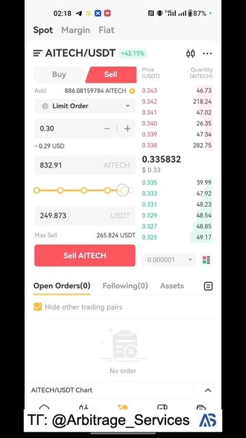 Поймал спред 40% ‼️ | Бот для межбиржевого арбитража | Д