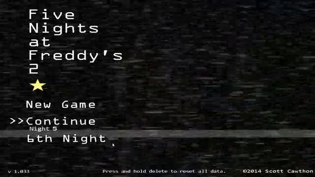 Five Nights at Freddy's 2 -атакующие аниматроники"прохождение без комментариев"