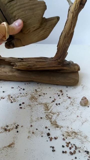 Кораблик 🌊⛵ Дрифтвуд / Ручная работа / Декор для дома