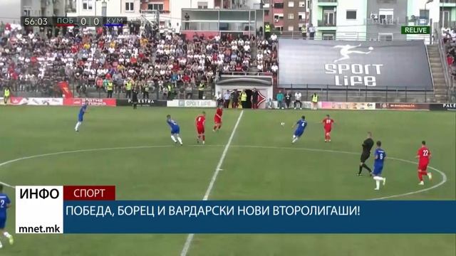 Победа, Борец и Вардарски нови второлигаши!