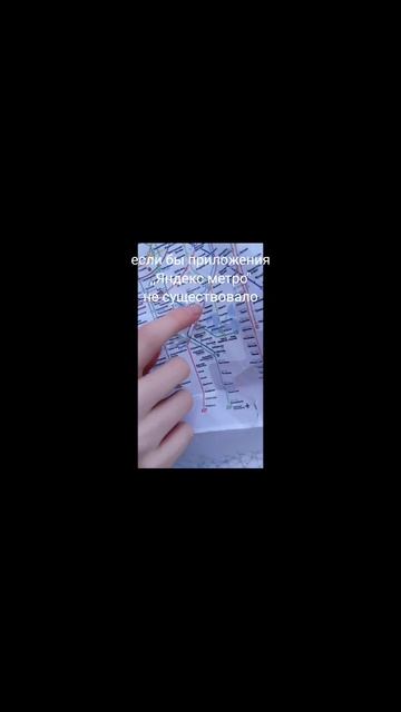 если бы приложения Яндекс метро не существовало #метро