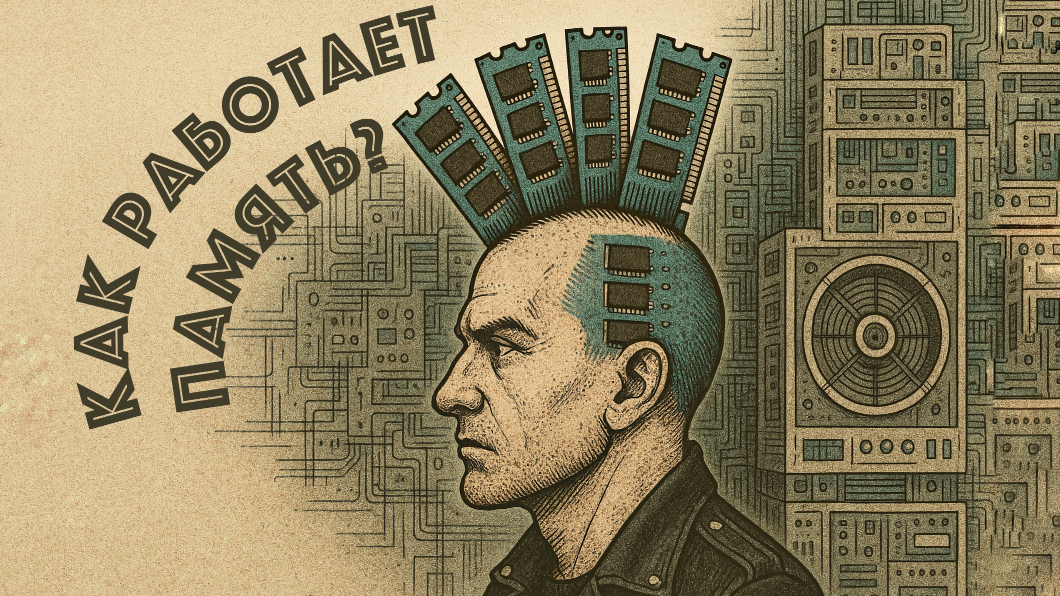 Как устроена оперативная память: от транзистора до ранга