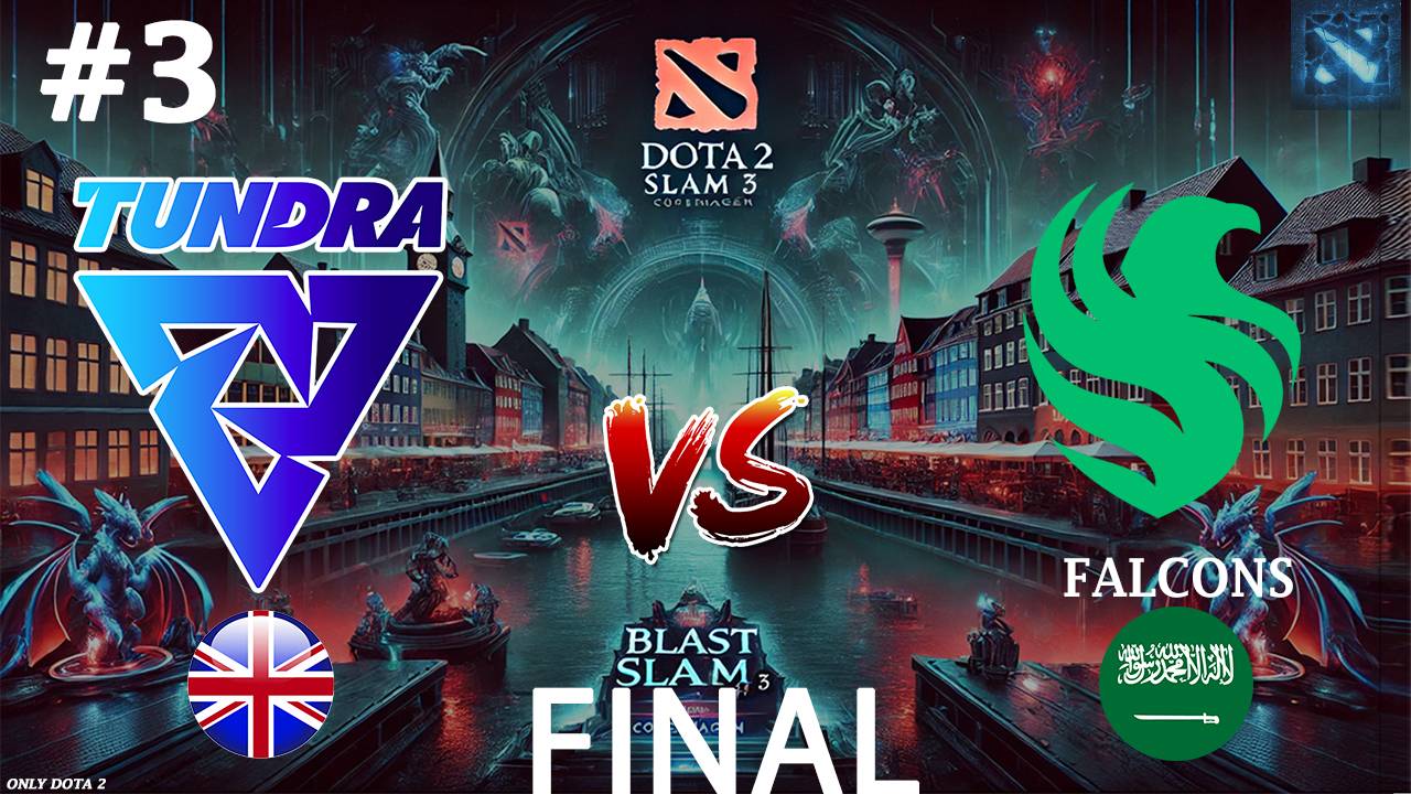 АВАНТЮРНЫЙ ДРАФТ БЕЗ ПРАВА НА ОШИБКУ | Tundra vs Falcons #3 (BO5) FINAL | BLAST Slam #3