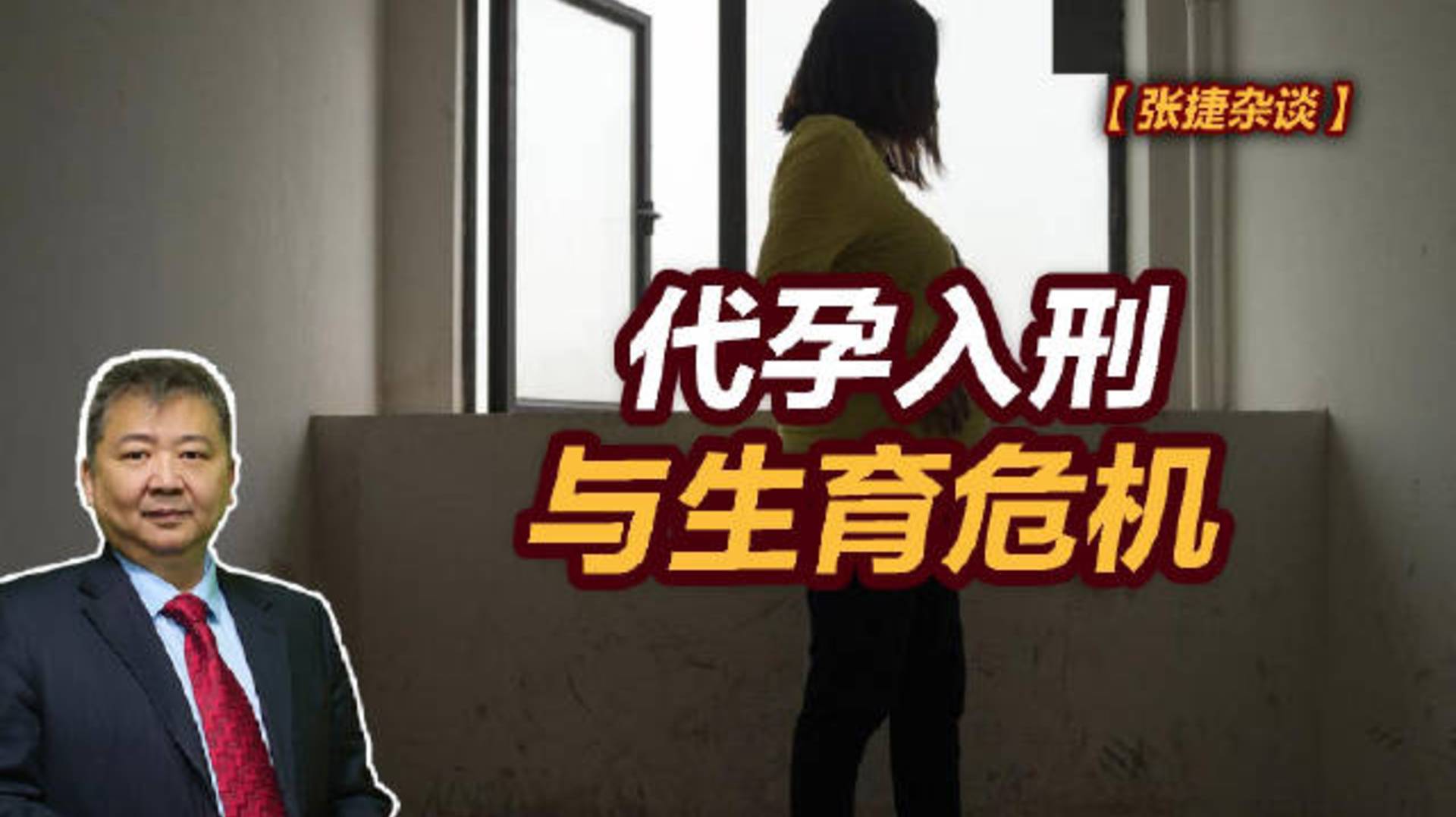 【张捷杂谈】代孕入刑与生育危机