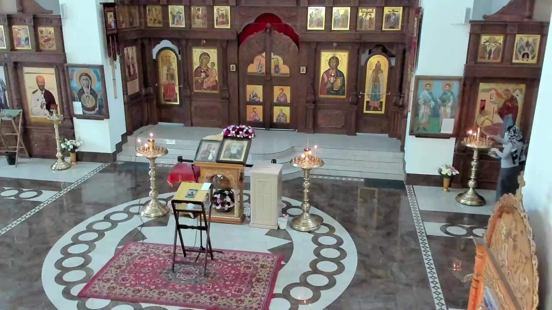 Чтение акафиста Богородице за воинов в храме свв. Космы и Дамиана.11.05.2025г.