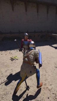Broken Hand No Problem! Halfsword #halfsword #history #medieval