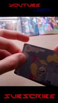 Карточки Kayou My little pony распаковка обзор 6