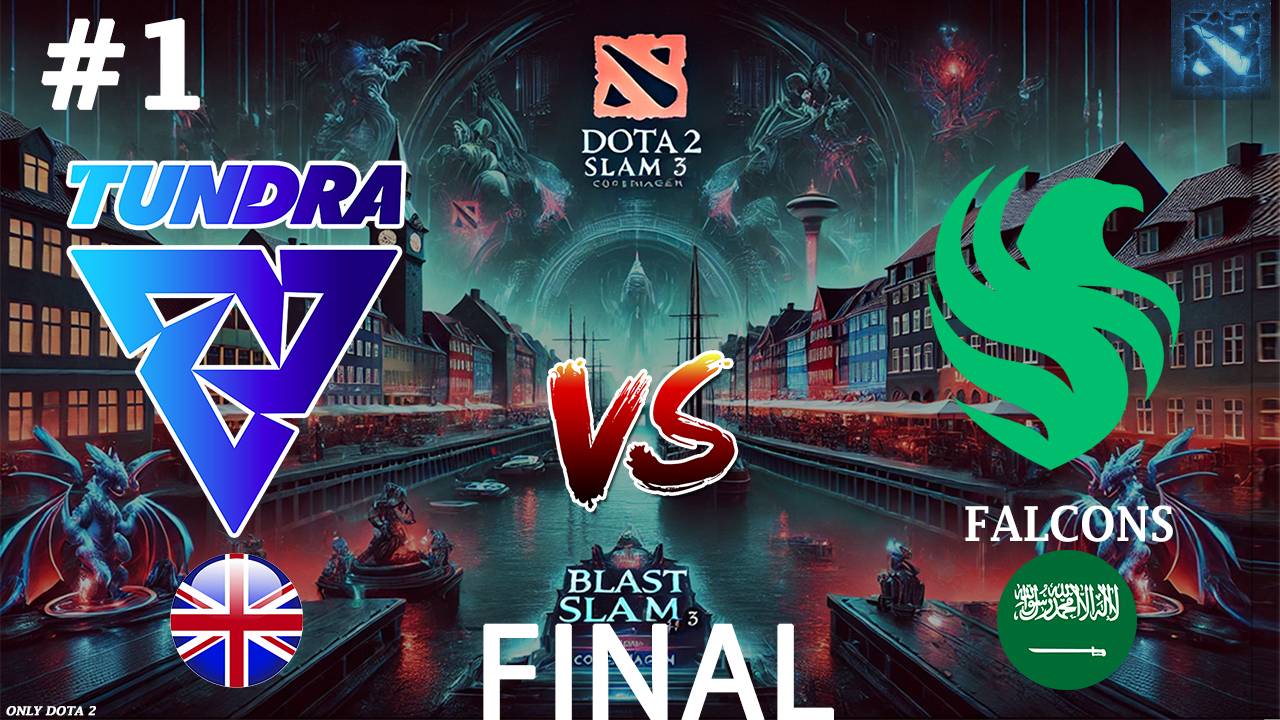 ГРАНД ФИНАЛ БЛАСТА! | Tundra vs Falcons #1 (BO5) FINAL | BLAST Slam #3