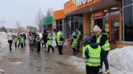 В Губахе прошла акция "Родительский дорожный патруль"