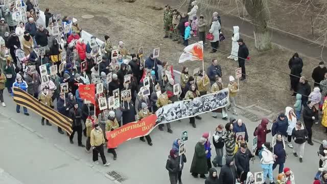 БЕССМЕРТНЫЙ  ПОЛК  2025  в Архангельске