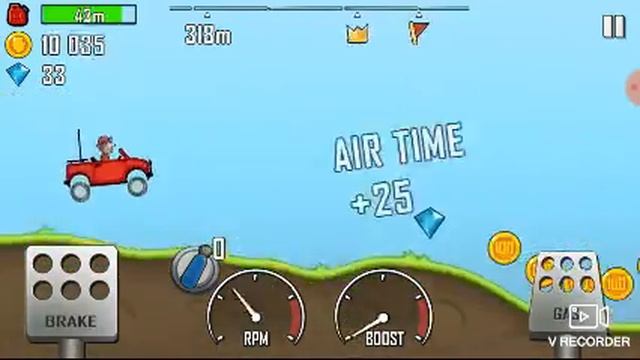 Играю Hill Climb Racing