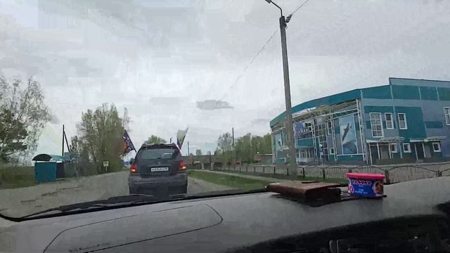 Автопробег к 80-летней годовщины Победы в  Великой Отечественной войне, в поддержку СВО, г. Асино