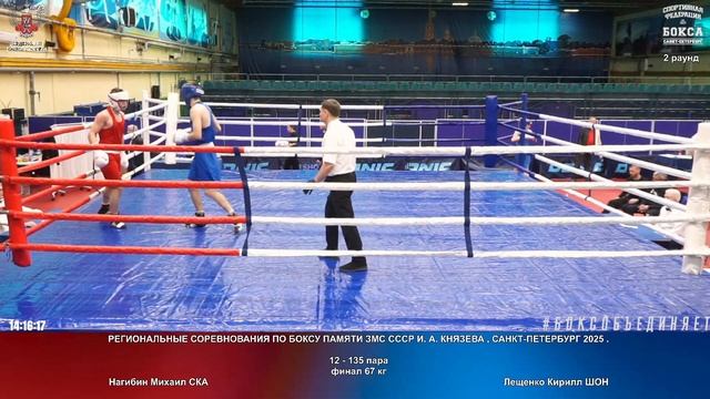 135 финал 67 кг Нагибин Михаил СКА Лещенко Кирилл ШОН